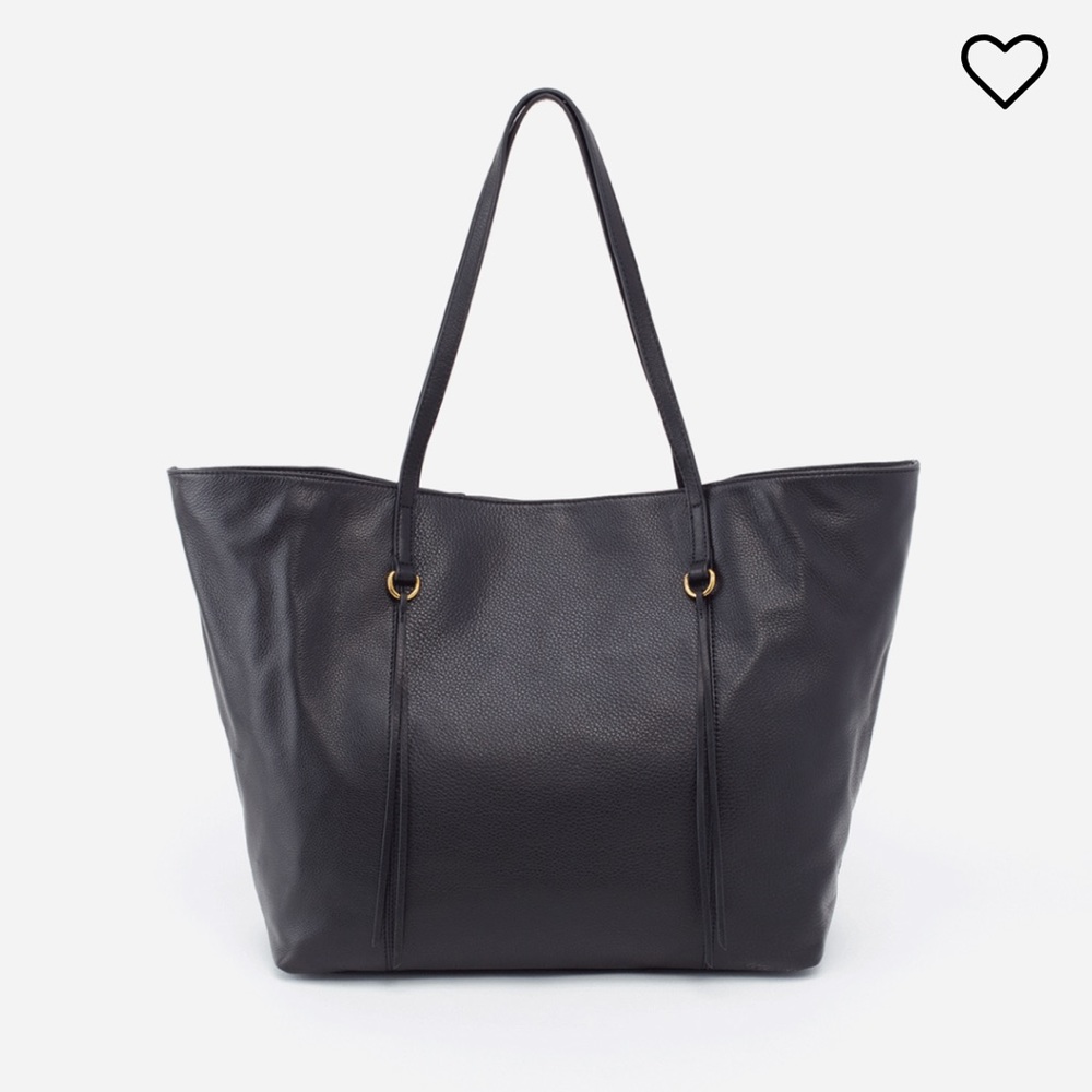 Hobo leather tote bag